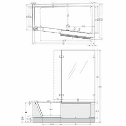 Repabad Easy-in Badewanne 180 Türe Links Eckeinbau Rechts 5 Repabad Easy-in Badewanne 180 Türe Links Eckeinbau Rechts -Badezimmer Verkaufs-Shop 21965we repabad eck badewanne easy 180 100 cm 1415579