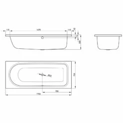 Bette BetteOcean Lowline 170 X 70 Cm, Überlauf Vorn 7 Bette BetteOcean Lowline 170 X 70 Cm, Überlauf Vorn -Badezimmer Verkaufs-Shop bette badewannen rechteckbadewannen betteocean lowline 2118730