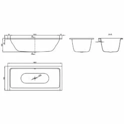 Bette Free Badewanne 180 X 80 Cm 7 Bette Free Badewanne 180 X 80 Cm -Badezimmer Verkaufs-Shop bette free badewanne 180 x 80 cm 6830 2118589
