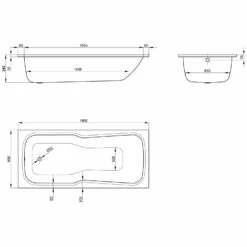 Bette Set Badewanne 180 X 80 X 38 Cm Mit Griffbohrung 5 Bette Set Badewanne 180 X 80 X 38 Cm Mit Griffbohrung -Badezimmer Verkaufs-Shop bette set badewanne 180 0 x 80 0 cm 2118445