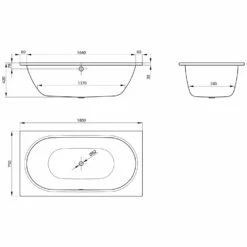 Bette Starlet Badewanne 180 X 75 Cm -Badezimmer Verkaufs-Shop bette starlet badewanne 180 0 x 75 0 cm 2117854