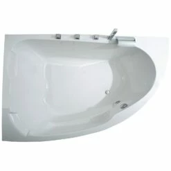 Caribia Delta XL Badewanne 180 X 130 Cm Ohne Schürze, Für Ecke Links