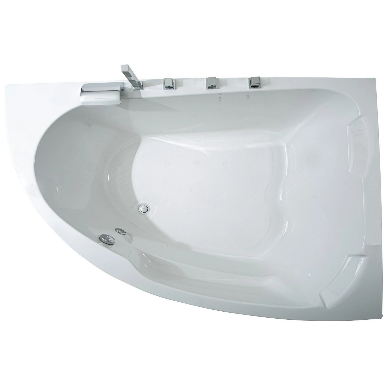Caribia Delta XL Badewanne 180 X 130 Cm Ohne Schürze, Für Ecke Rechts 3 Caribia Delta XL Badewanne 180 X 130 Cm Ohne Schürze, Für Ecke Rechts