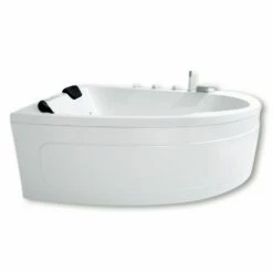 Caribia Delta XL Premium Whirlpool 180 X 130 Cm Ohne Schürze, Für Ecke Links
