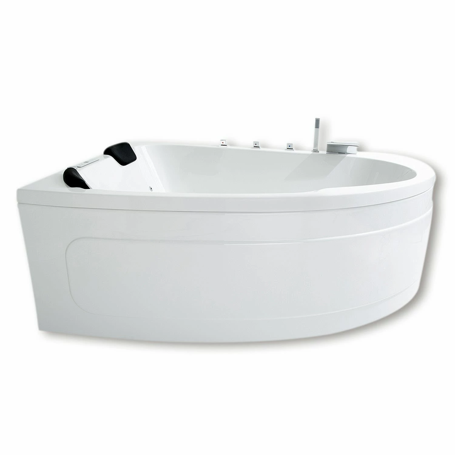 Caribia Delta XL Premium Whirlpool 180 X 130 Cm Ohne Schürze, Für Ecke Links 3 Caribia Delta XL Premium Whirlpool 180 X 130 Cm Ohne Schürze, Für Ecke Links