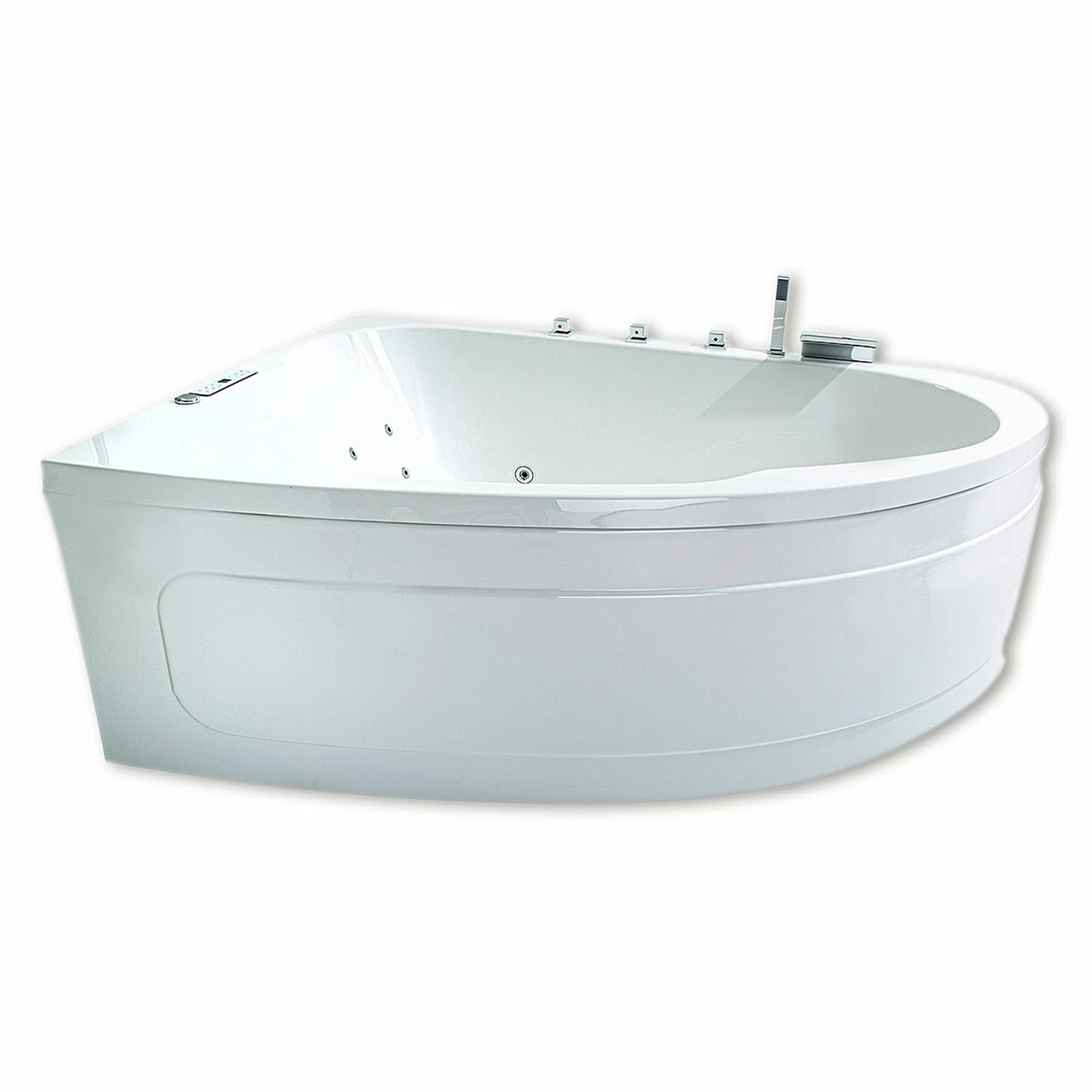 Caribia Delta XL Premium Whirlpool 180 X 130 Cm Ohne Schürze, Für Ecke Links 5 Caribia Delta XL Premium Whirlpool 180 X 130 Cm Ohne Schürze, Für Ecke Links – Bild 3