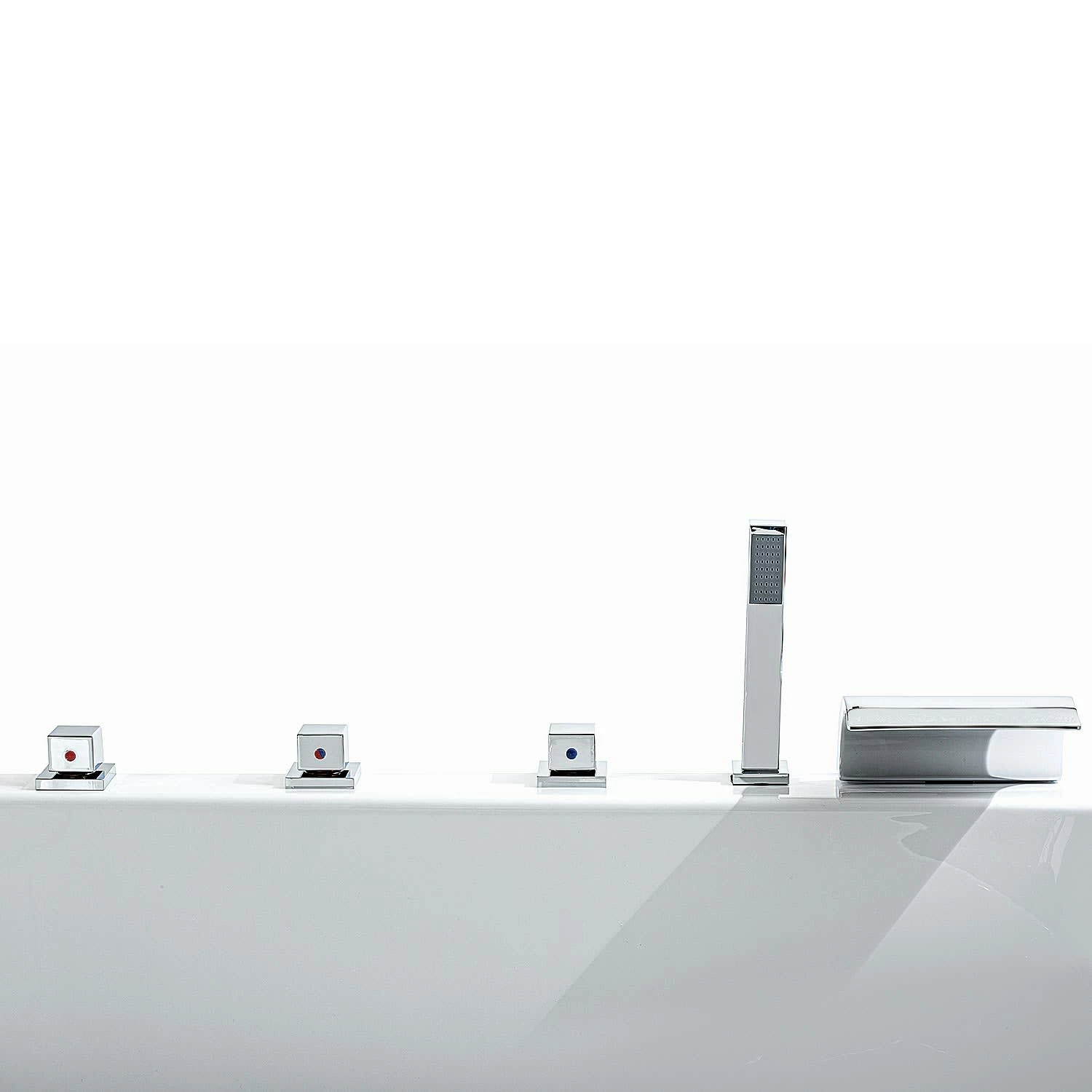 Caribia Delta XL Premium Whirlpool 180 X 130 Cm Ohne Schürze, Für Ecke Links 7 Caribia Delta XL Premium Whirlpool 180 X 130 Cm Ohne Schürze, Für Ecke Links – Bild 5