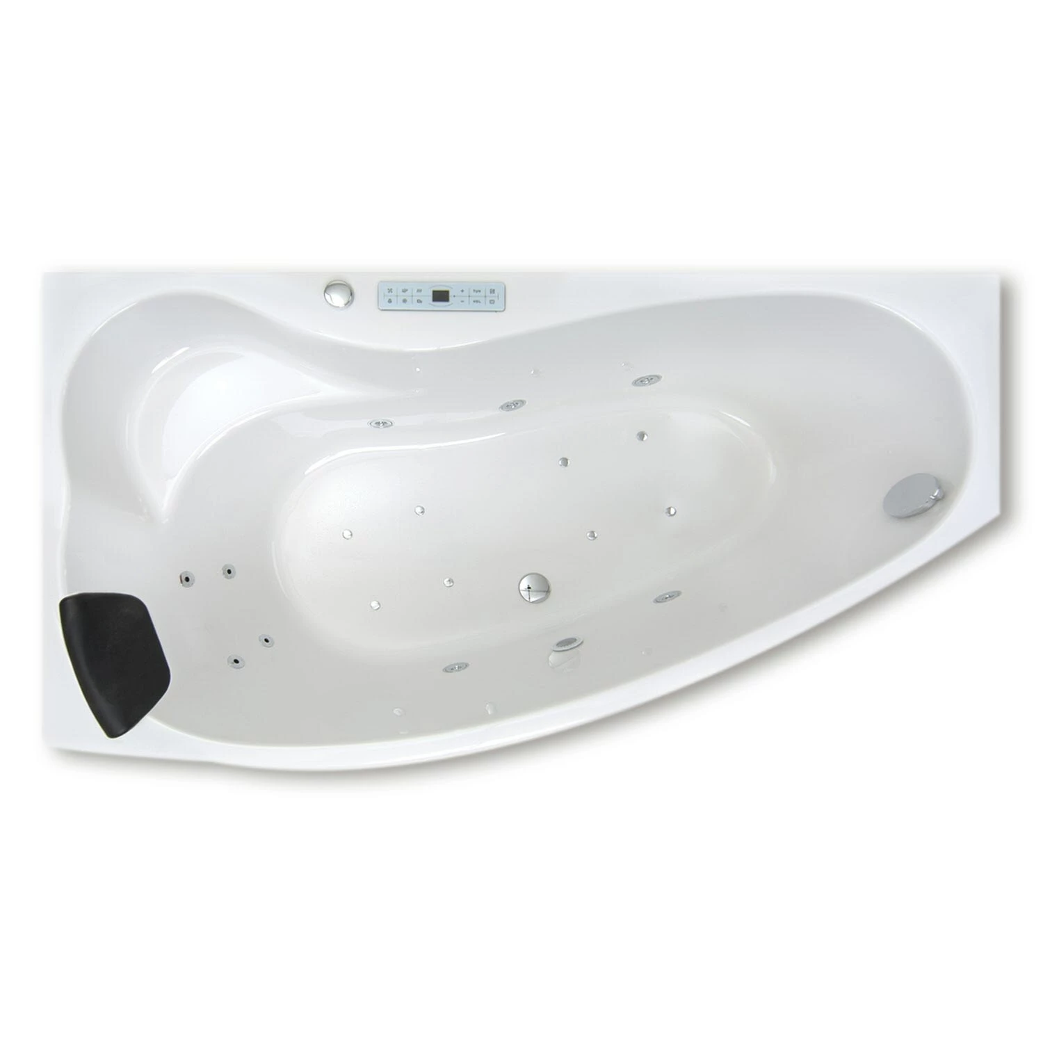 Caribia Mini Corner Premium Whirlpool 160 X 90 Mit Schürze, Für Ecke Links 3 Caribia Mini Corner Premium Whirlpool 160 X 90 Mit Schürze, Für Ecke Links