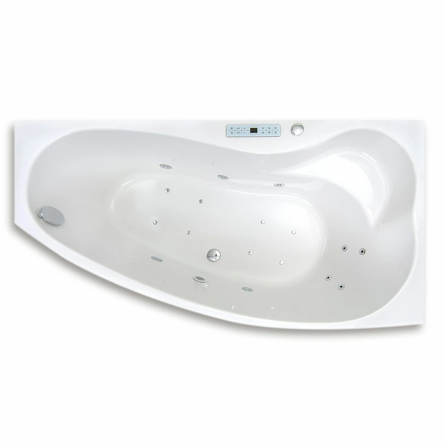 Caribia Mini Corner Premium Whirlpool 160 X 90 Cm Ohne Schürze, Für Ecke Rechts 4 Caribia Mini Corner Premium Whirlpool 160 X 90 Cm Ohne Schürze, Für Ecke Rechts – Bild 2