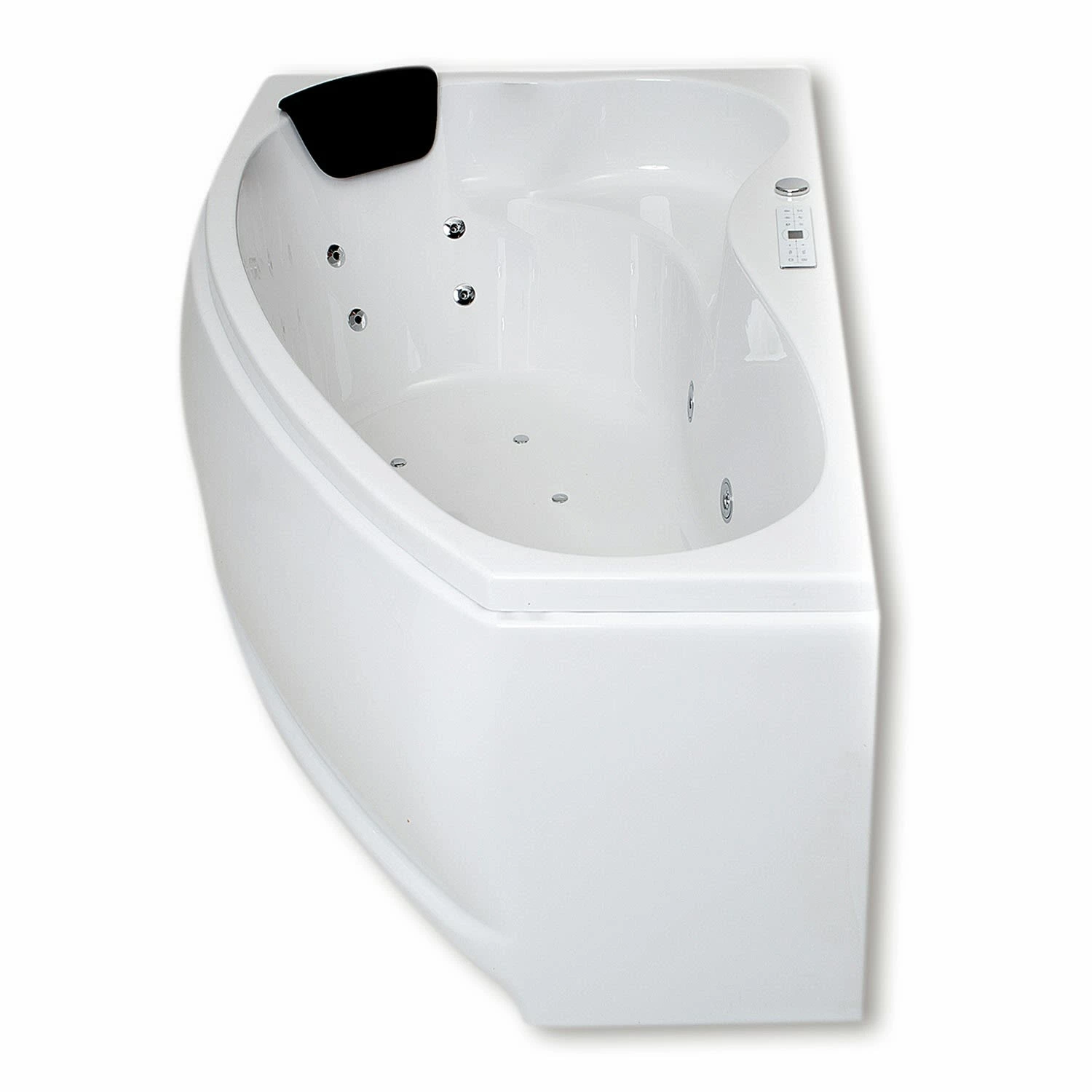 Caribia Mini Corner Premium Whirlpool 160 X 90 Cm Ohne Schürze, Für Ecke Links 5 Caribia Mini Corner Premium Whirlpool 160 X 90 Cm Ohne Schürze, Für Ecke Links – Bild 3