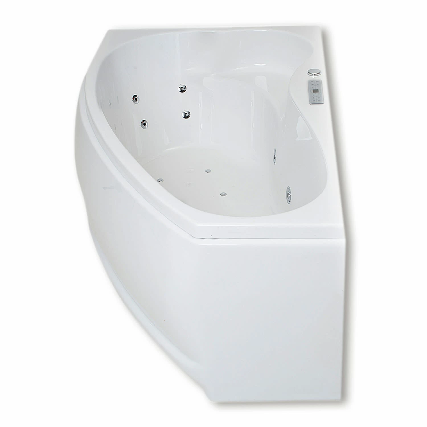 Caribia Mini Corner Premium Whirlpool 160 X 90 Mit Schürze, Für Ecke Links 7 Caribia Mini Corner Premium Whirlpool 160 X 90 Mit Schürze, Für Ecke Links – Bild 5