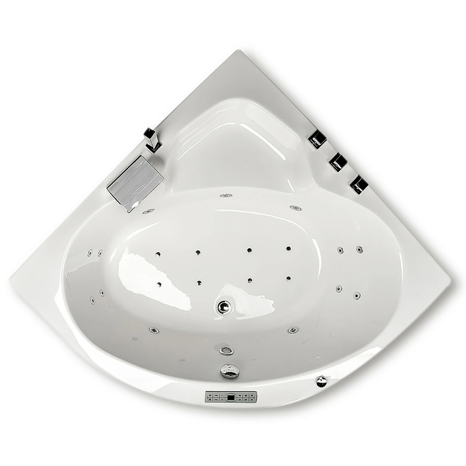 Caribia Rio Premium Whirlpool 130 X 130 Cm Mit Schürze 5 Caribia Rio Premium Whirlpool 130 X 130 Cm Mit Schürze – Bild 3