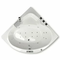 Caribia Rio Premium Whirlpool 140 X 140 Cm Mit Schürze 9 Caribia Rio Premium Whirlpool 140 X 140 Cm Mit Schürze -Badezimmer Verkaufs-Shop caribia badewannen eck rio premium whirlpool 5954698