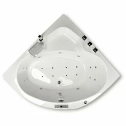 Caribia Rio Premium Whirlpool 140 X 140 Cm Ohne Schürze -Badezimmer Verkaufs-Shop caribia badewannen eck rio premium whirlpool 5954701