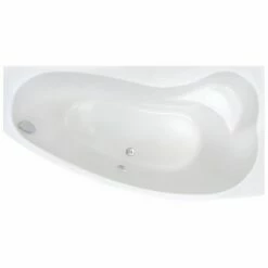 Caribia Mini Corner Badewanne 160 X 90 Cm , Für Ecke Rechts, Mit Schürze