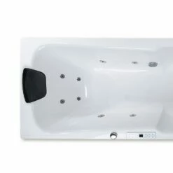 Caribia Rhodos Premium Whirlpool 180 X 75 Cm Mit Schürze -Badezimmer Verkaufs-Shop caribia badewannen rechteckbadewannen rhodos premium whirlpool 5954581