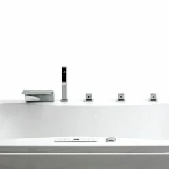 Caribia Trento Premium Whirlpool 190 X 90 Cm Mit Schürze -Badezimmer Verkaufs-Shop caribia badewannen rechteckbadewannen trento premium whirlpool 5954896