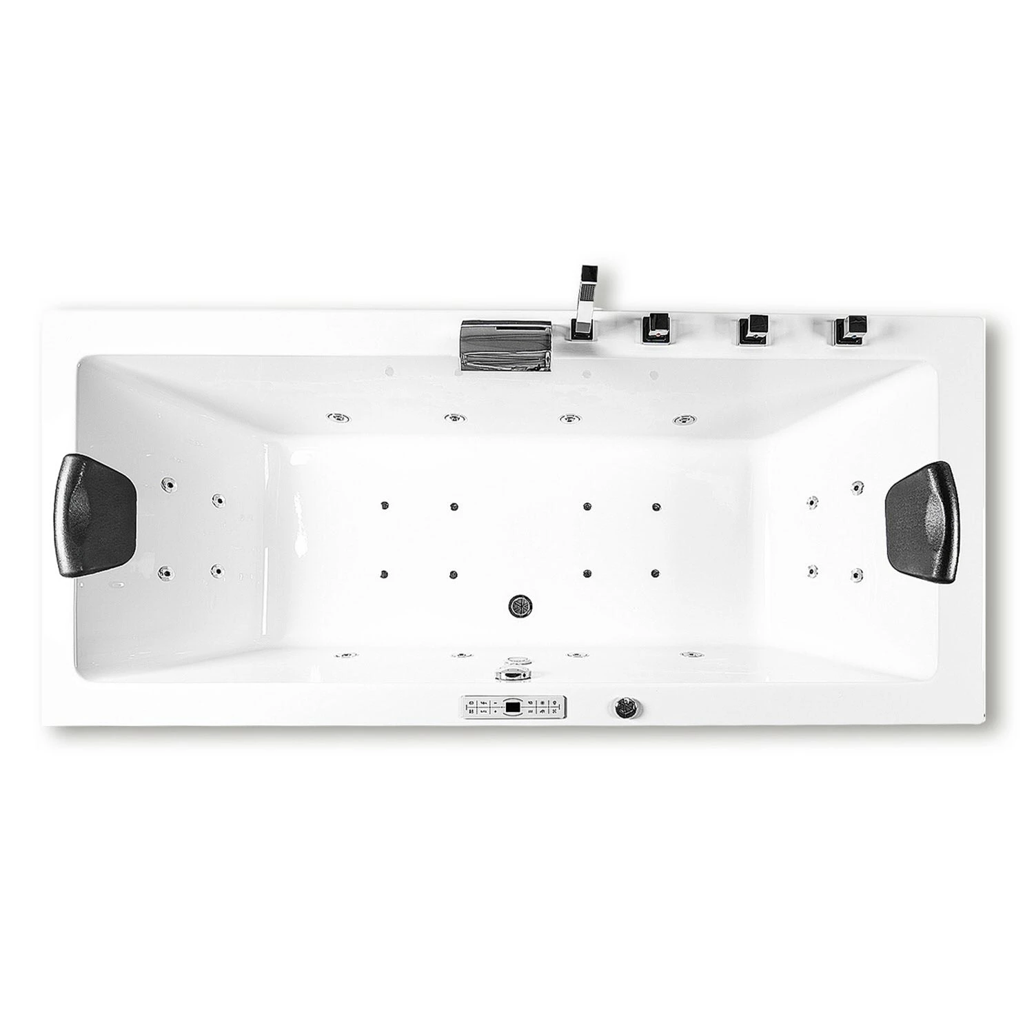 Caribia X-Tube Premium Whirlpool 180 X 80 Cm Mit Schürze 3 Caribia X-Tube Premium Whirlpool 180 X 80 Cm Mit Schürze