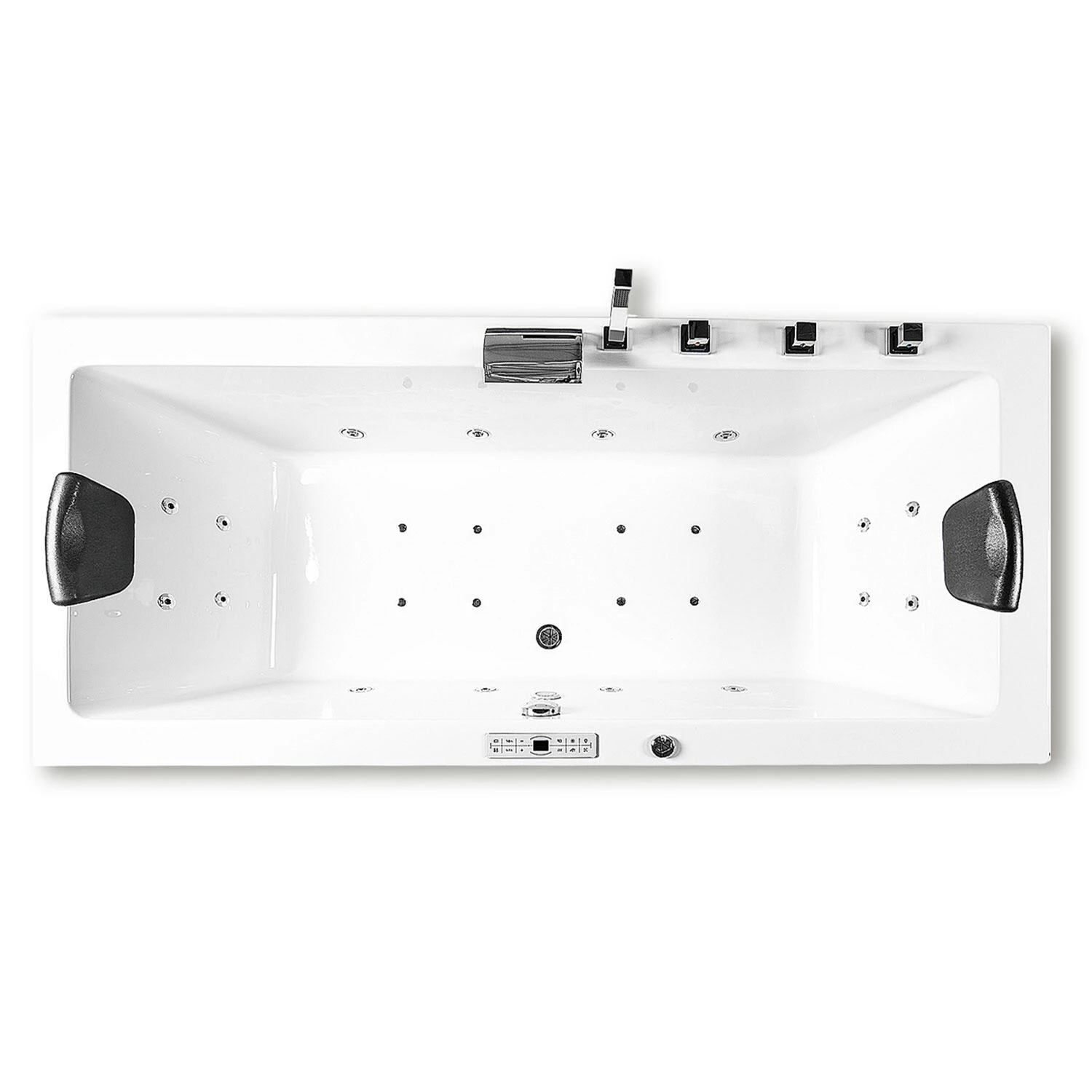 Caribia X-Tube Premium Whirlpool 190 X 90 Cm Mit Schürze 3 Caribia X-Tube Premium Whirlpool 190 X 90 Cm Mit Schürze
