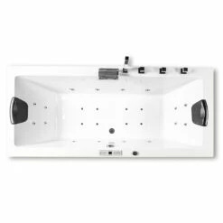 Caribia X-Tube Premium Whirlpool 200 X 90 Cm Mit Schürze