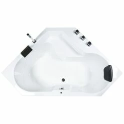 Caribia Samoa Badewanne 145 X 145 Cm, Mit Schürze