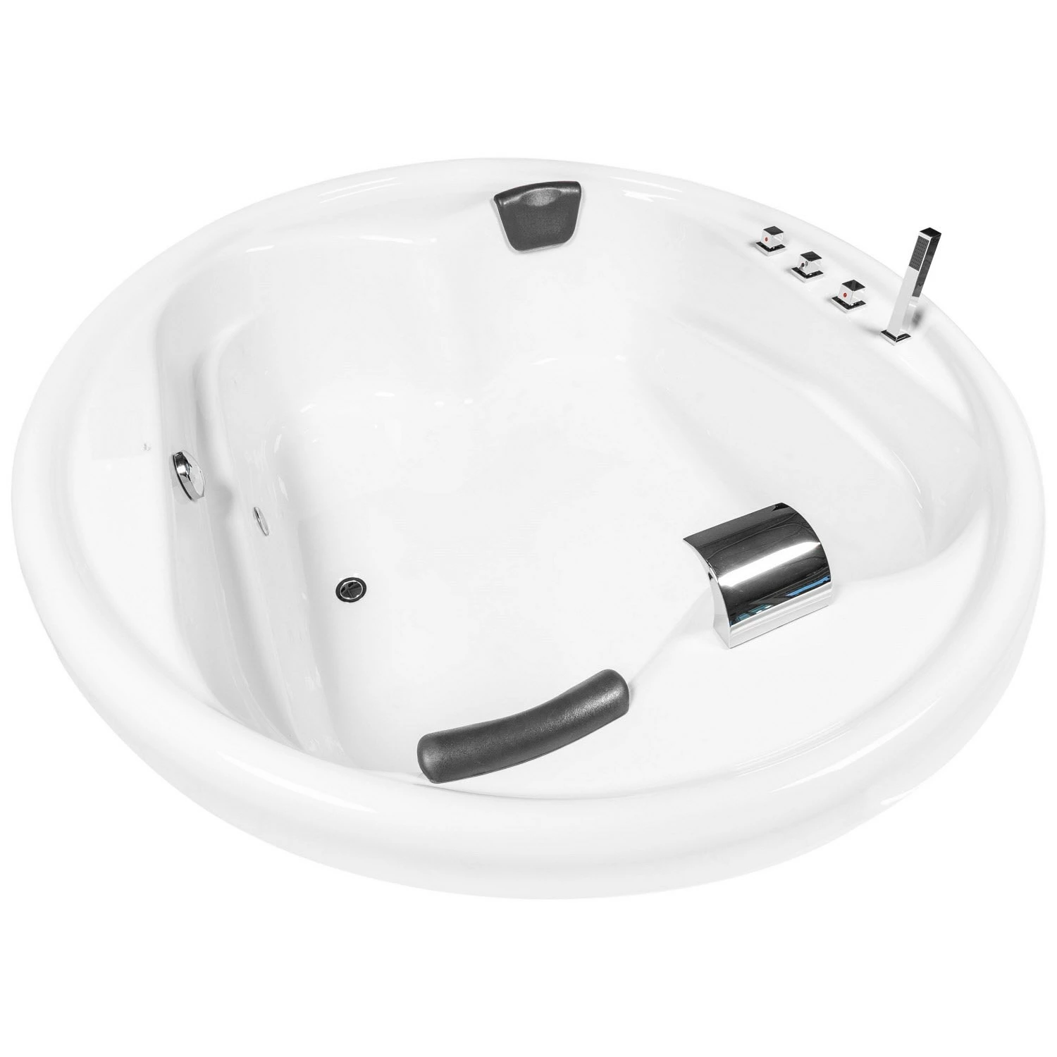 Caribia Vidal Premium Badewanne 182 X 182 Cm, Rund, Ohne Schürze 3 Caribia Vidal Premium Badewanne 182 X 182 Cm, Rund, Ohne Schürze