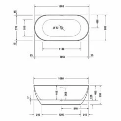 Duravit DuraKanto Badewanne 170 X 80 Cm 9 Duravit DuraKanto Badewanne 170 X 80 Cm -Badezimmer Verkaufs-Shop duravit badewannen durakanto 170 x 80 11026981