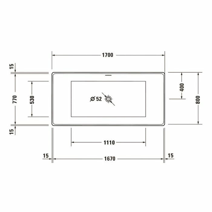 Duravit DuraMaty Badewanne 170 X 80 Cm 6 Duravit DuraMaty Badewanne 170 X 80 Cm – Bild 4