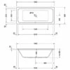 Duravit D-Code Rechteck-Badewanne 180 X 80 Cm Mit Mittelablauf 2 Duravit D-Code Rechteck-Badewanne 180 X 80 Cm Mit Mittelablauf -Badezimmer Verkaufs-Shop duravit d code badewanne rechteck 7001010 708891