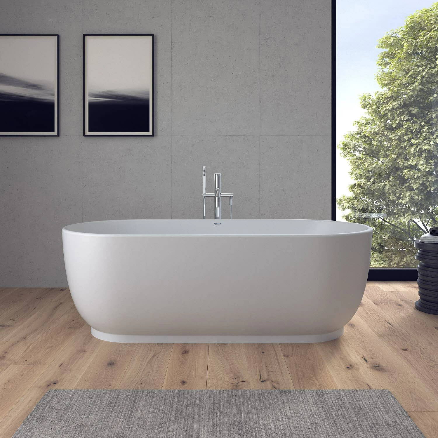 Duravit Luv Badewanne Freistehend 160 X 75 Cm, Mit Überlauf 13 Duravit Luv Badewanne Freistehend 160 X 75 Cm, Mit Überlauf – Bild 11
