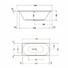 Duravit D-Neo Rechteck-Badewanne 180 X 80 Cm, Einbauversion, Ab- Und Überlauf Mittig -Badezimmer Verkaufs-Shop duravit neo badewannen whirlwannen rechteck 180 4316329