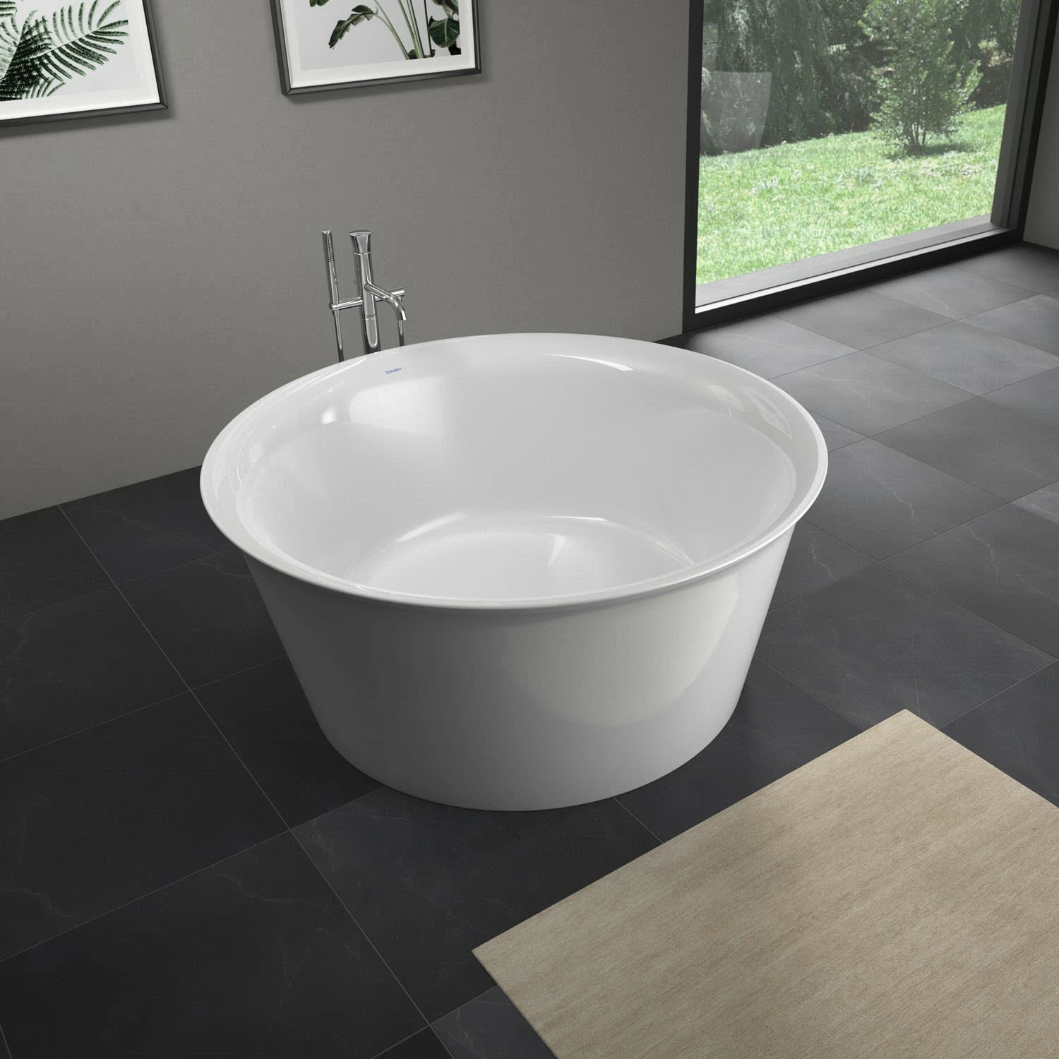 Duravit White Tulip Badewanne Freistehend Rund Ø 140 Cm 10 Duravit White Tulip Badewanne Freistehend Rund Ø 140 Cm – Bild 8
