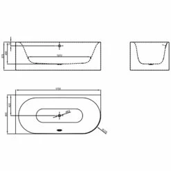 Bette Lux Oval IV Silhouette Eckbadewanne 175 X 80 Cm 7 Bette Lux Oval IV Silhouette Eckbadewanne 175 X 80 Cm -Badezimmer Verkaufs-Shop hersteller bette badewannen eckbadewannen lux oval 2118220
