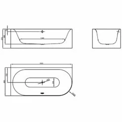 Bette Lux Oval IV Silhouette Eckbadewanne 185 X 85 Cm 7 Bette Lux Oval IV Silhouette Eckbadewanne 185 X 85 Cm -Badezimmer Verkaufs-Shop hersteller bette badewannen eckbadewannen lux oval 2118223