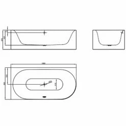 Bette Lux Oval IV Silhouette Eckbadewanne 195 X 95 Cm 7 Bette Lux Oval IV Silhouette Eckbadewanne 195 X 95 Cm -Badezimmer Verkaufs-Shop hersteller bette badewannen eckbadewannen lux oval 2118226