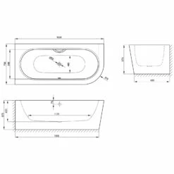 Bette Starlet IV Silhouette Eckbadewanne 165 X 75 X 42 Cm 7 Bette Starlet IV Silhouette Eckbadewanne 165 X 75 X 42 Cm -Badezimmer Verkaufs-Shop hersteller bette badewannen eckbadewannen starlet iv 2118517
