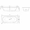 Bette Starlet V Badewanne 185 X 85 Cm Ohne Griffbohrung