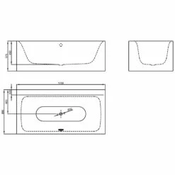 Bette LUX Silhouette Side Freistehende Badewanne 170 X 85 Cm 9 Bette LUX Silhouette Side Freistehende Badewanne 170 X 85 Cm -Badezimmer Verkaufs-Shop hersteller bette badewannen freistehende lux silhouette 2118313