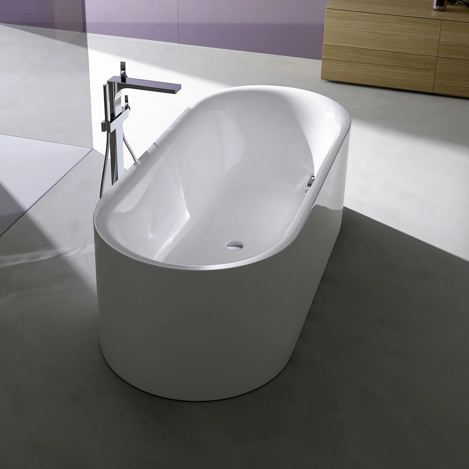 Bette LUX Oval Silhouette Freistehende Badewanne 170 X 75 Cm 4 Bette LUX Oval Silhouette Freistehende Badewanne 170 X 75 Cm – Bild 2
