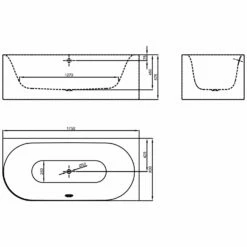 Bette Lux Oval V Silhouette Badewanne 175 X 80 Cm 7 Bette Lux Oval V Silhouette Badewanne 175 X 80 Cm -Badezimmer Verkaufs-Shop hersteller bette badewannen ovalbadewannen lux silhouette 2118250