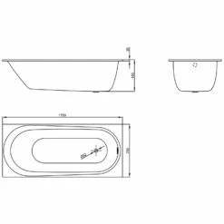 Bette Comodo Rechteck-Badewanne 170 X 75 Cm -Badezimmer Verkaufs-Shop hersteller bette badewannen rechteckbadewannen comodo 170 2117800