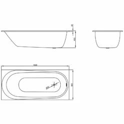 Bette Comodo Rechteck-Badewanne 180 X 80 Cm -Badezimmer Verkaufs-Shop hersteller bette badewannen rechteckbadewannen comodo 180 2117806