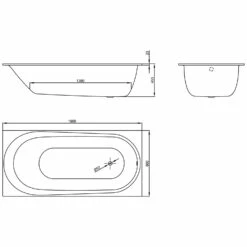 Bette Comodo Rechteck-Badewanne 190 X 90 Cm -Badezimmer Verkaufs-Shop hersteller bette badewannen rechteckbadewannen comodo 190 2117812