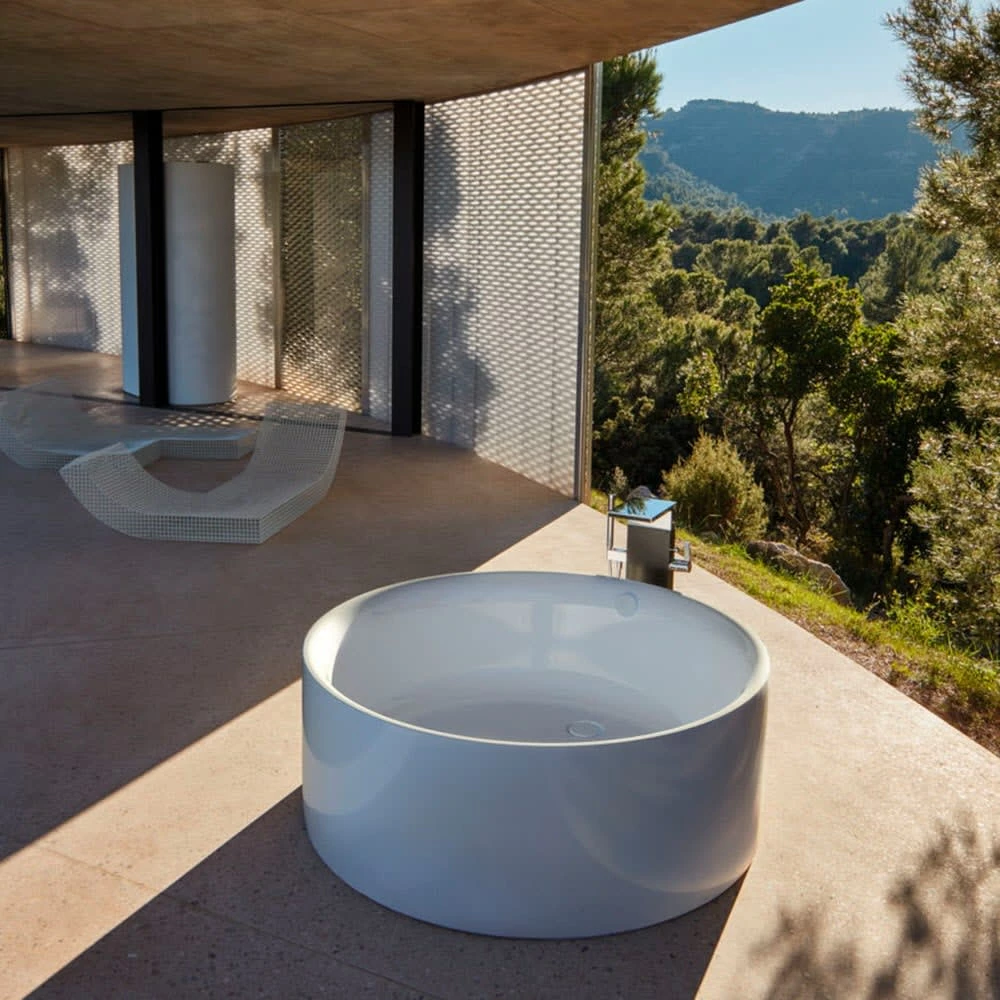 Bette BettePond Silhouette Freistehende Rundbadewanne 150 X 150 Cm 3 Bette BettePond Silhouette Freistehende Rundbadewanne 150 X 150 Cm