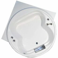 Caribia Vidal Eck-Badewanne 190 X 190 Cm