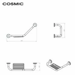 COSMIC Architect Wannengriff Mit Seifengitter
