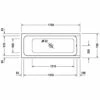 Duravit D-Code Rechteck Whirlwanne 170 X 70 Cm Mit Jet Project -Badezimmer Verkaufs-Shop hersteller duravit badewannen code whirlpools rechteck 957351