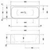 Duravit Happy D.2 Plus Whirlwanne 180 X 80 Cm Vorwand, Mit Combi-System E -Badezimmer Verkaufs-Shop hersteller duravit badewannen happy 2 whirlwannen 2342098
