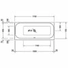 Duravit Happy D2 Rechteck Whirlwanne 180 X 75 Cm Mit Combi-System P, Rückenschräge Links 1 Duravit Happy D2 Rechteck Whirlwanne 180 X 75 Cm Mit Combi-System P, Rückenschräge Links -Badezimmer Verkaufs-Shop hersteller duravit badewannen happy 2 whirlwannen 957845