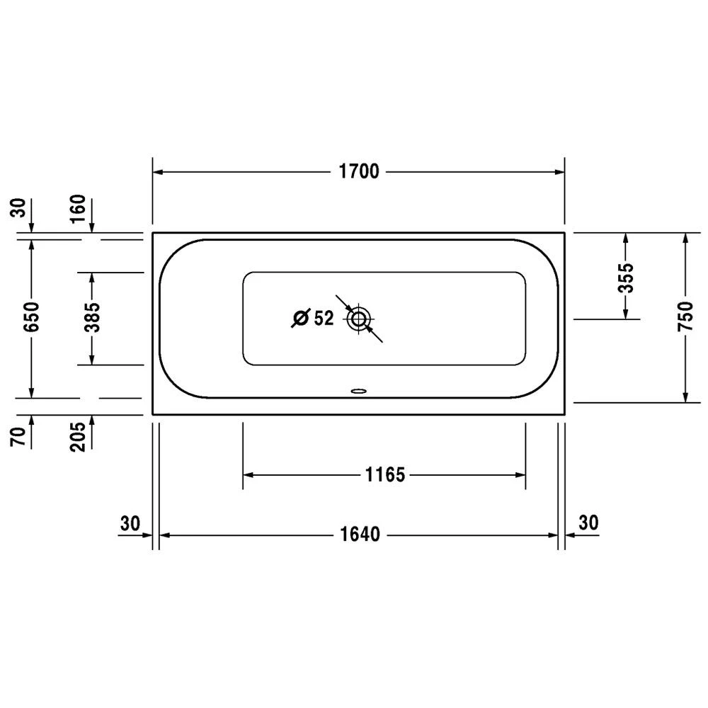 Duravit Happy D2 Rechteck Whirlwanne 180 X 75 Cm Mit Combi-System P, Rückenschräge Links 3 Duravit Happy D2 Rechteck Whirlwanne 180 X 75 Cm Mit Combi-System P, Rückenschräge Links